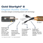 Digitálny koaxiálny kábel Wireworld Gold Starlight 8 (GSV)