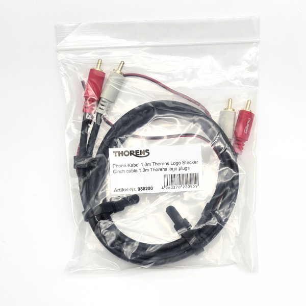 Prepojovací kábel Thorens Cinch Phono Cable 1.0m