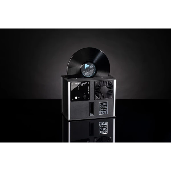 Práčka platní Audio Desk Systeme Gläss Vinyl Cleaner Pro X čierna