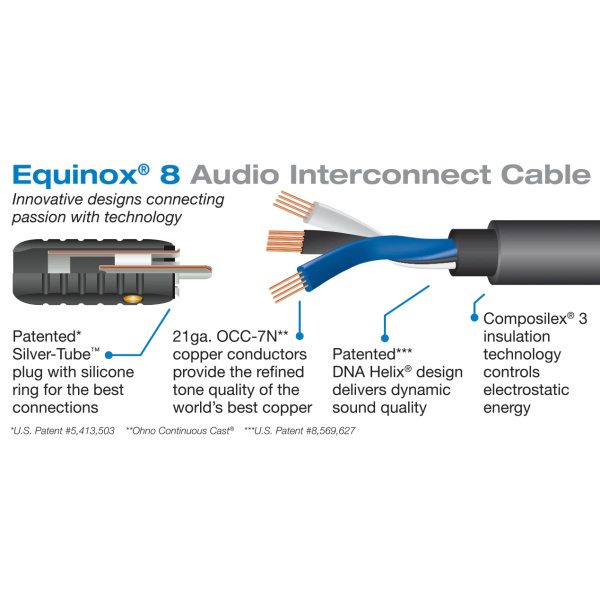 RCA kábel Wireworld Equinox 8 (EQI)