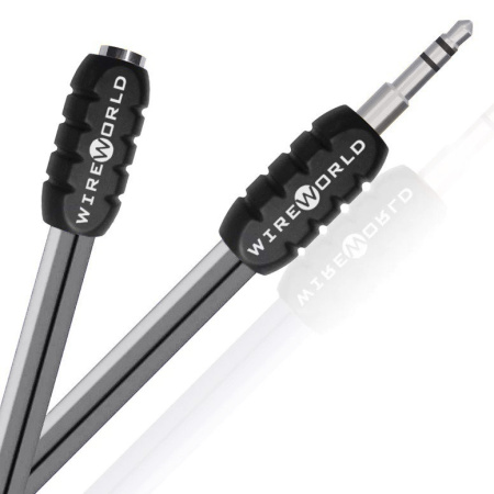 Mini jack kábel Wireworld Nano Platinum Eclipse (NPF) samec na samicu