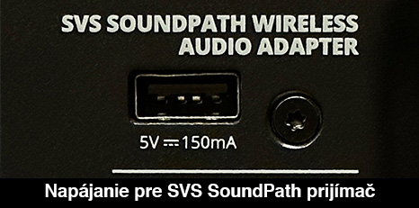 Napájanie pre SVS SoundPath prijímač