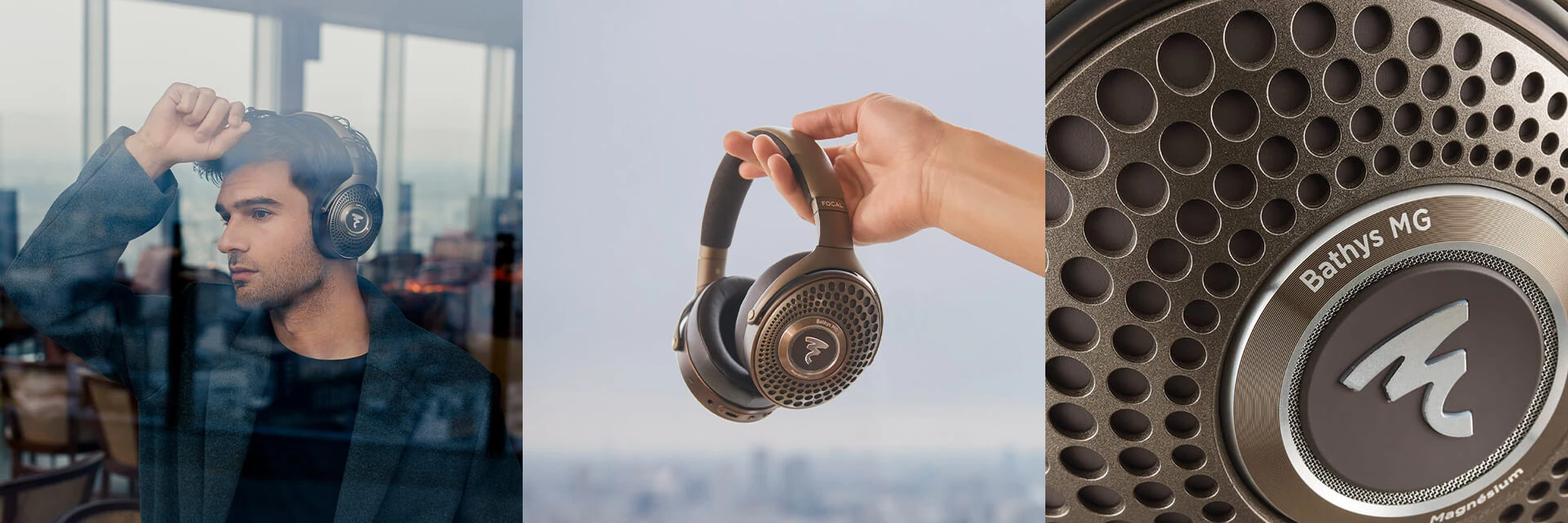 focal-bathys-mg-popis-detaily-sluchadiel - Enigma High Fidelity Audio Detail bezdrôtových Bluetooth slúchadiel Focal Bathys MG