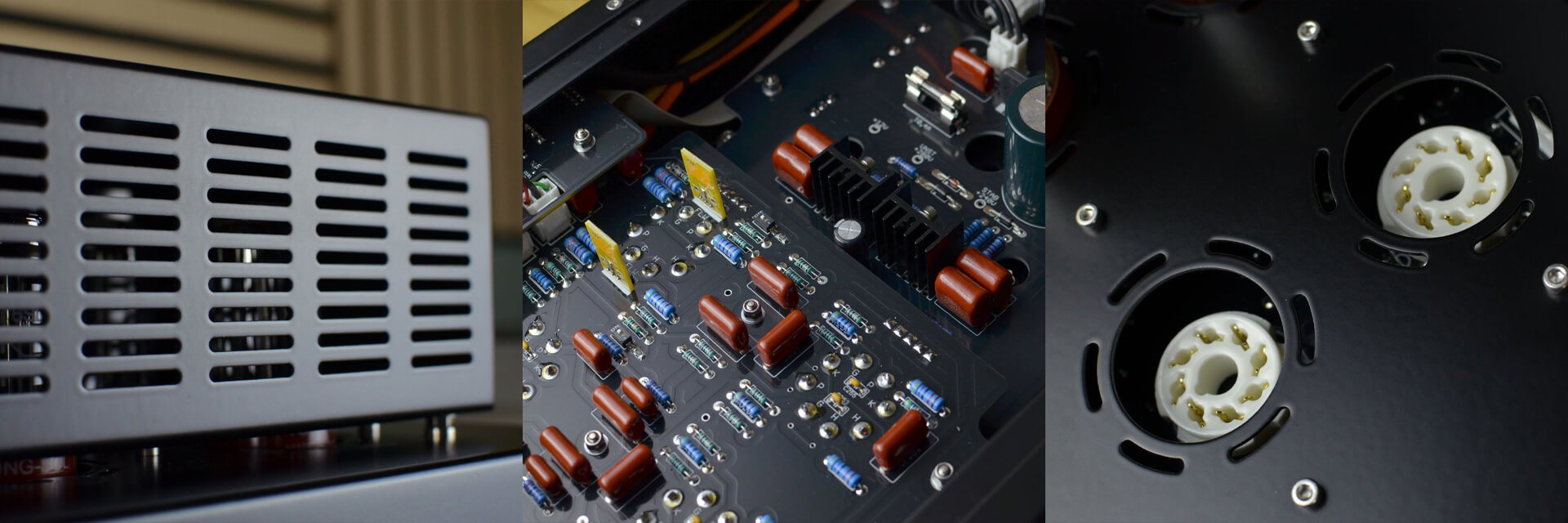 qualiton-phono-popis-klietka-obvody-patice-elektronok - Enigma High Fidelity Audio